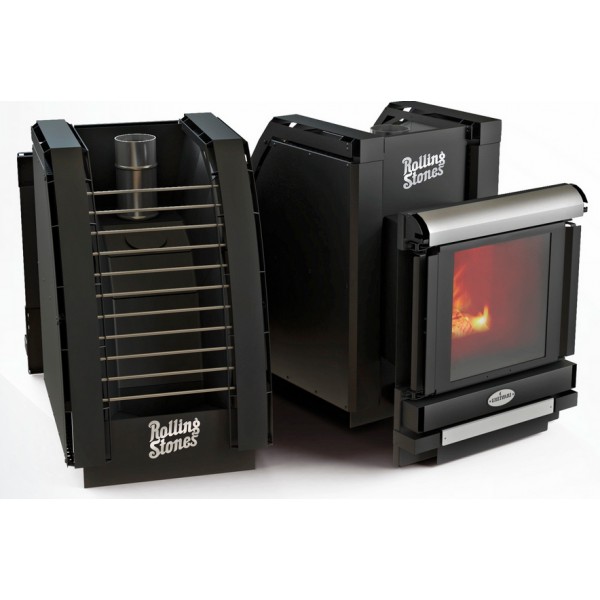 картинка Печь для бани Greivari Rolling Stones v.2 intro 12-24 м3 от магазина RockWood