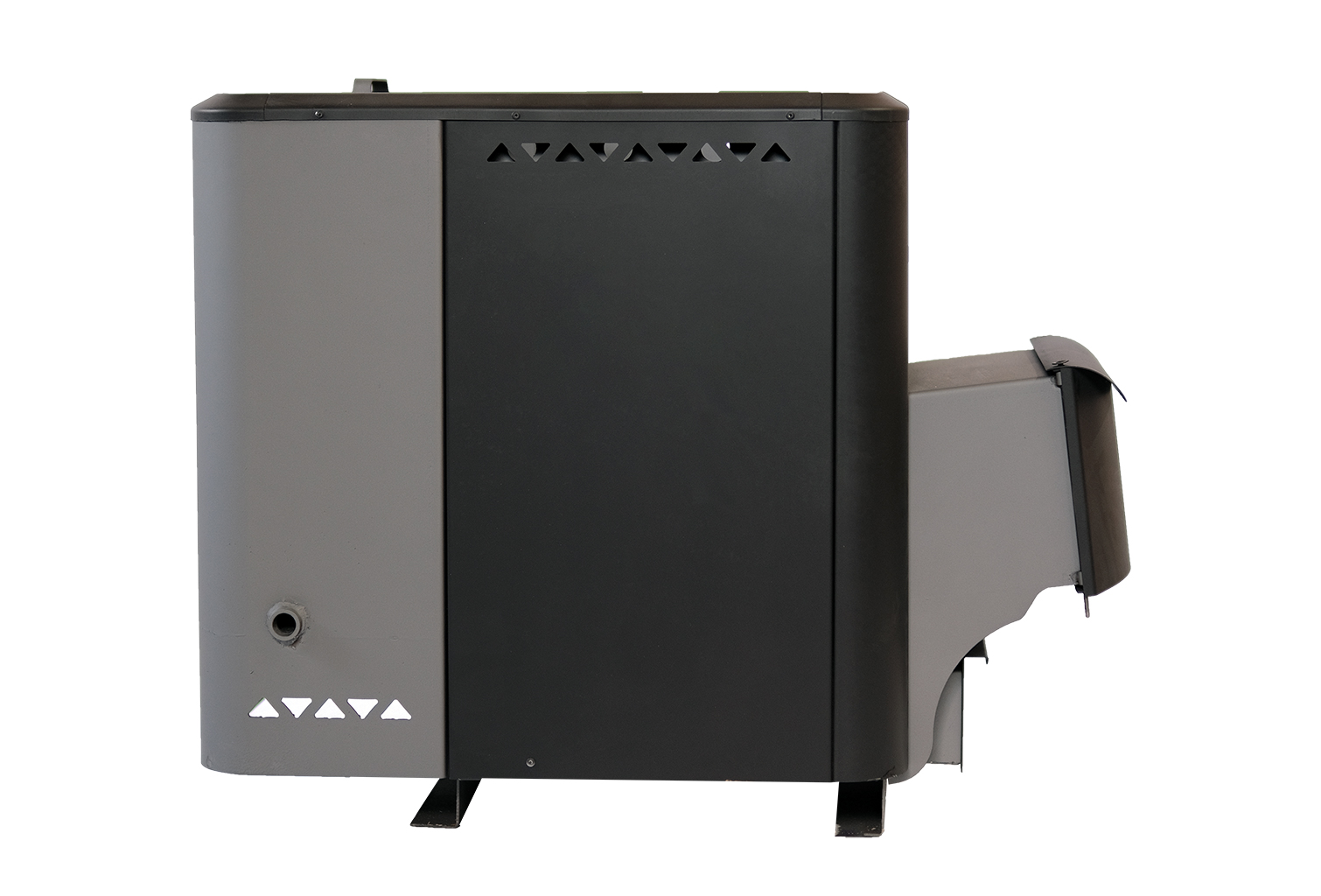 картинка Печь банная "СИБИРЬ"с выносной дверкой, со встроенным баком от магазина RockWood