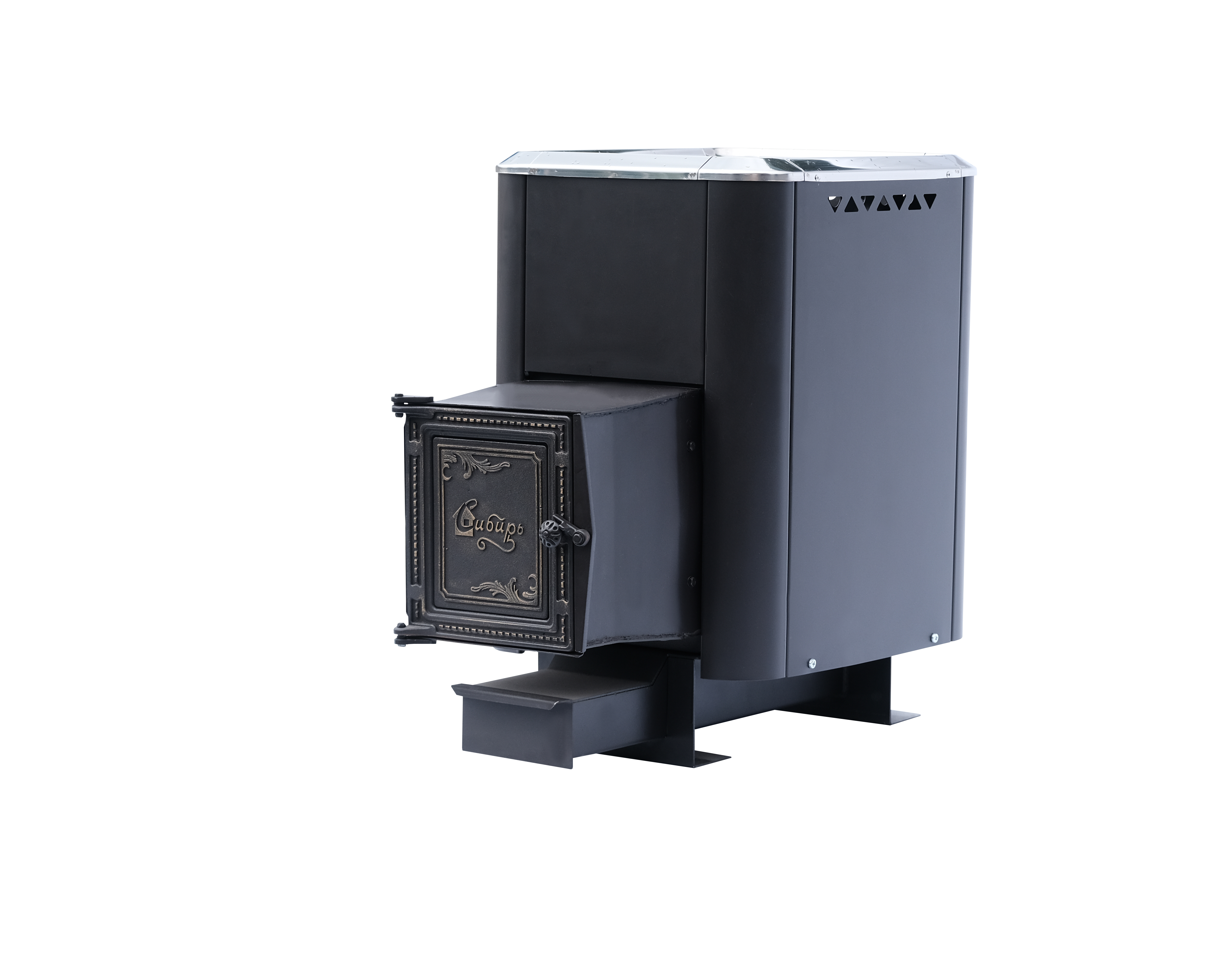 картинка Печь банная чугунная "СИБИРЬ-24" Чугунная дверка (конвекционная) от магазина RockWood