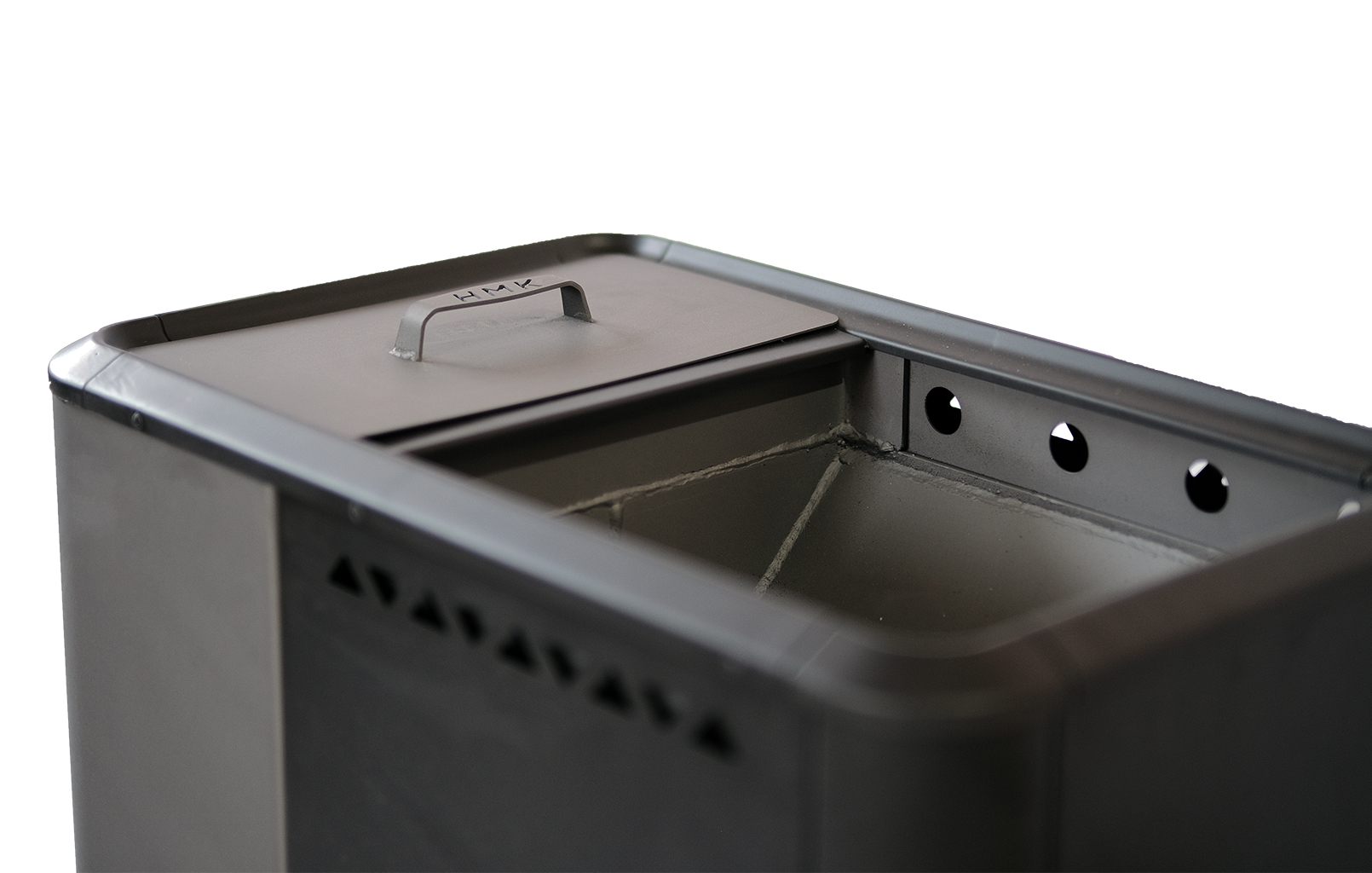 картинка Печь банная "СИБИРЬ"с выносной дверкой, со встроенным баком от магазина RockWood