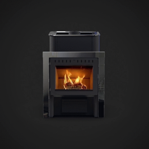 картинка Печь банная «КУБАНЬ» со стеклом    от магазина RockWood