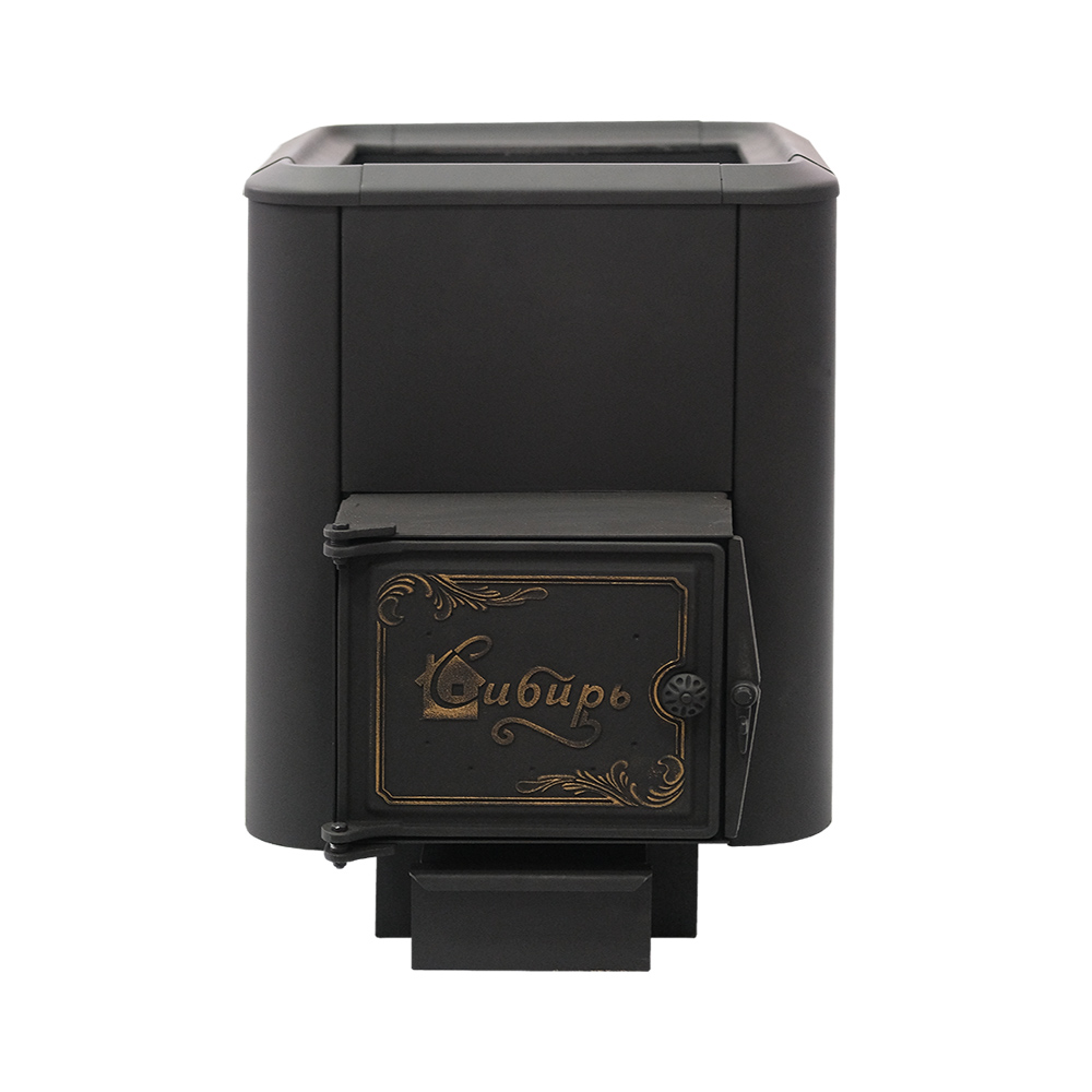 картинка Печь банная чугунная "СИБИРЬ-15". Чугунная дверка (Конвекционная) от магазина RockWood