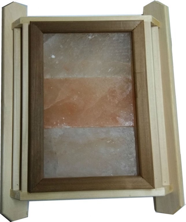 картинка Абажур угловой "Гималайская соль 3" комби от магазина RockWood