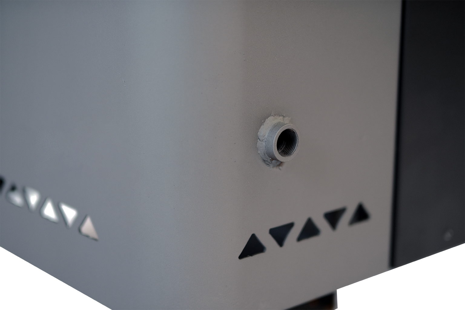 картинка Печь банная "СИБИРЬ"с выносной дверкой, со встроенным баком от магазина RockWood