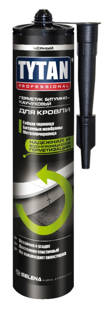 картинка Герметик кровел. битумно-каучуковый TYTAN (310 мл.) черный от магазина RockWood