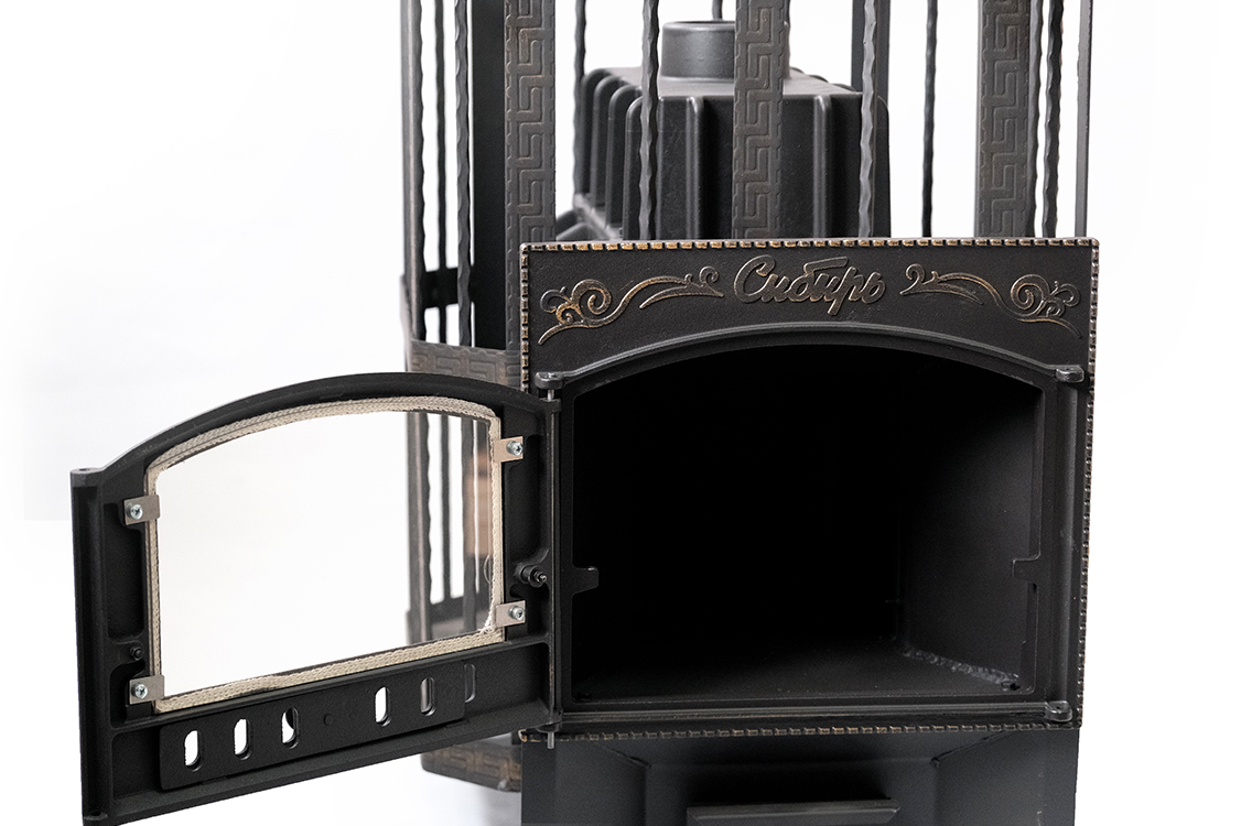 картинка Печь банная чугунная "СИБИРЬ-32"  от магазина RockWood