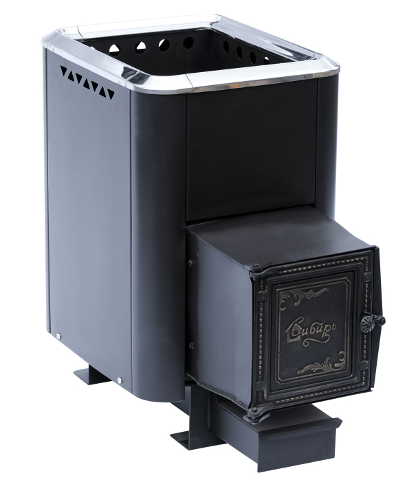 картинка Печь банная чугунная "СИБИРЬ-18". Чугунная дверка (Конвекционная)     от магазина RockWood