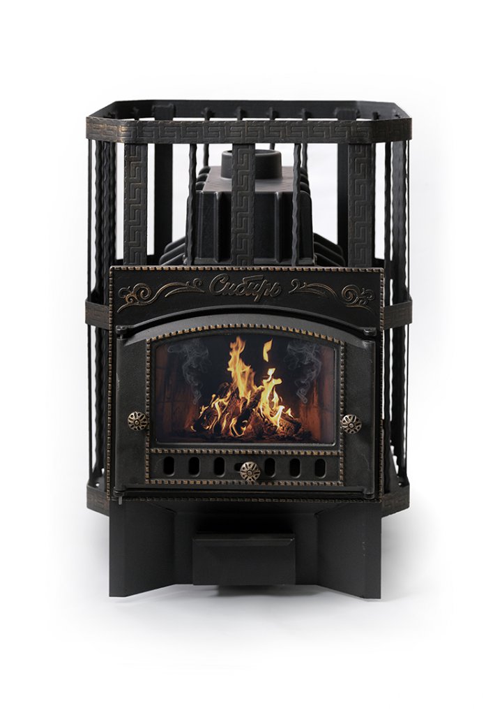 картинка Печь банная чугунная "СИБИРЬ-32"  от магазина RockWood