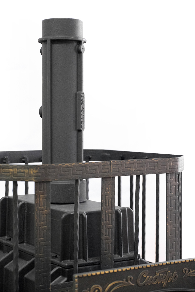 картинка Печь банная чугунная "СИБИРЬ-32"  от магазина RockWood