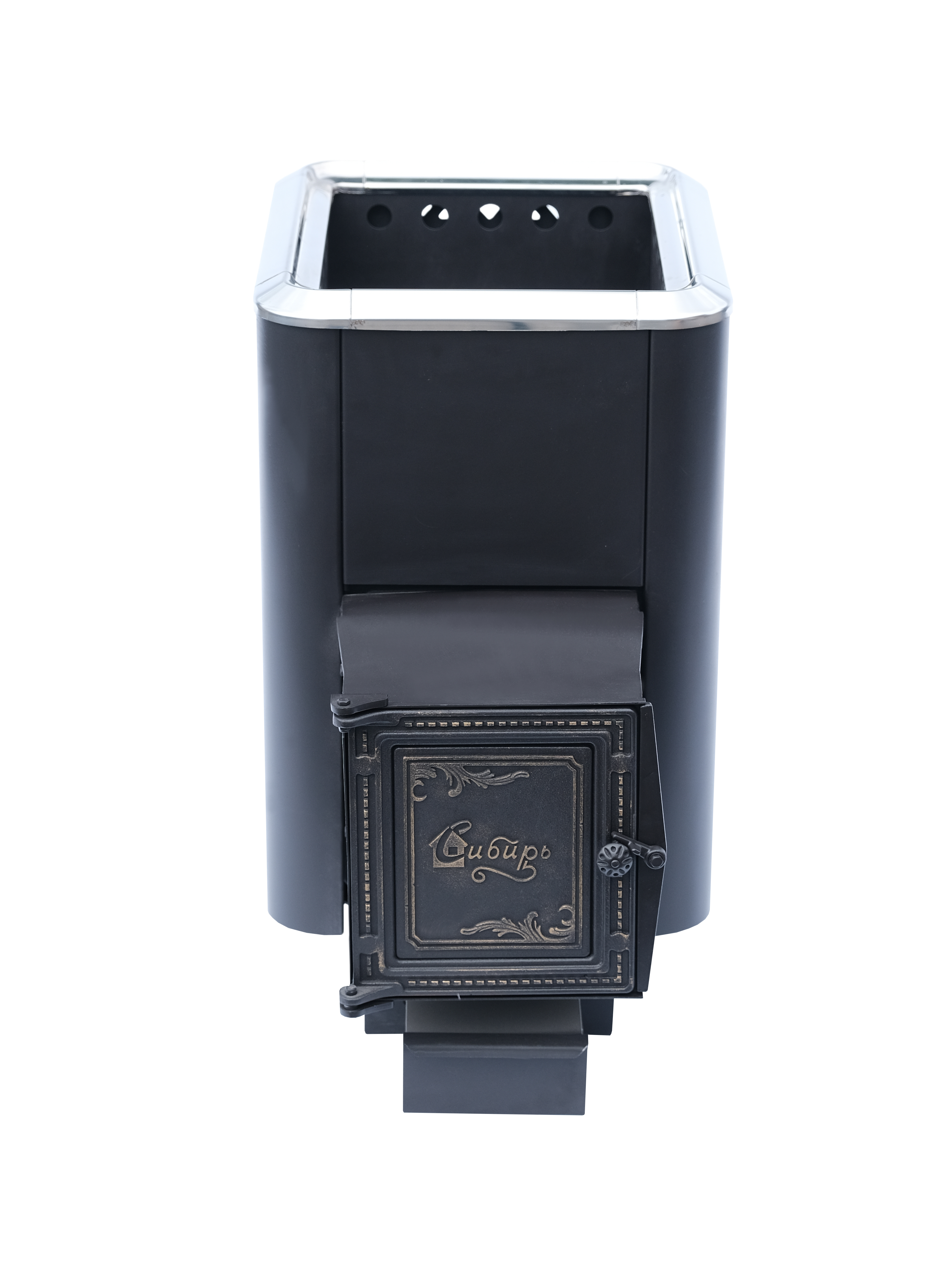 картинка Печь банная чугунная "СИБИРЬ-24" Чугунная дверка (конвекционная) от магазина RockWood