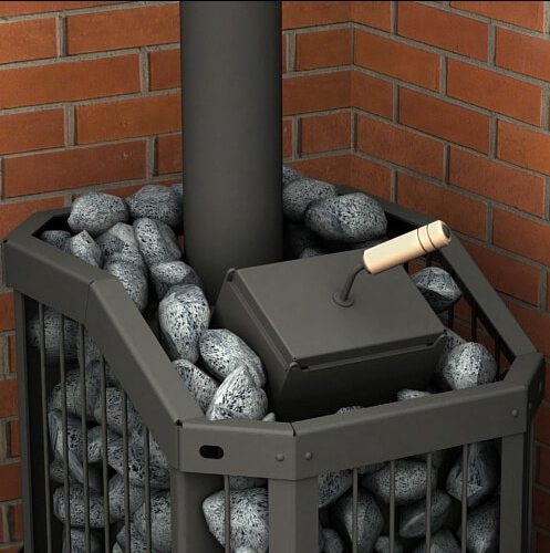 картинка Печь для бани Greivari Atmos Finka 15 8-16 м3 от магазина RockWood