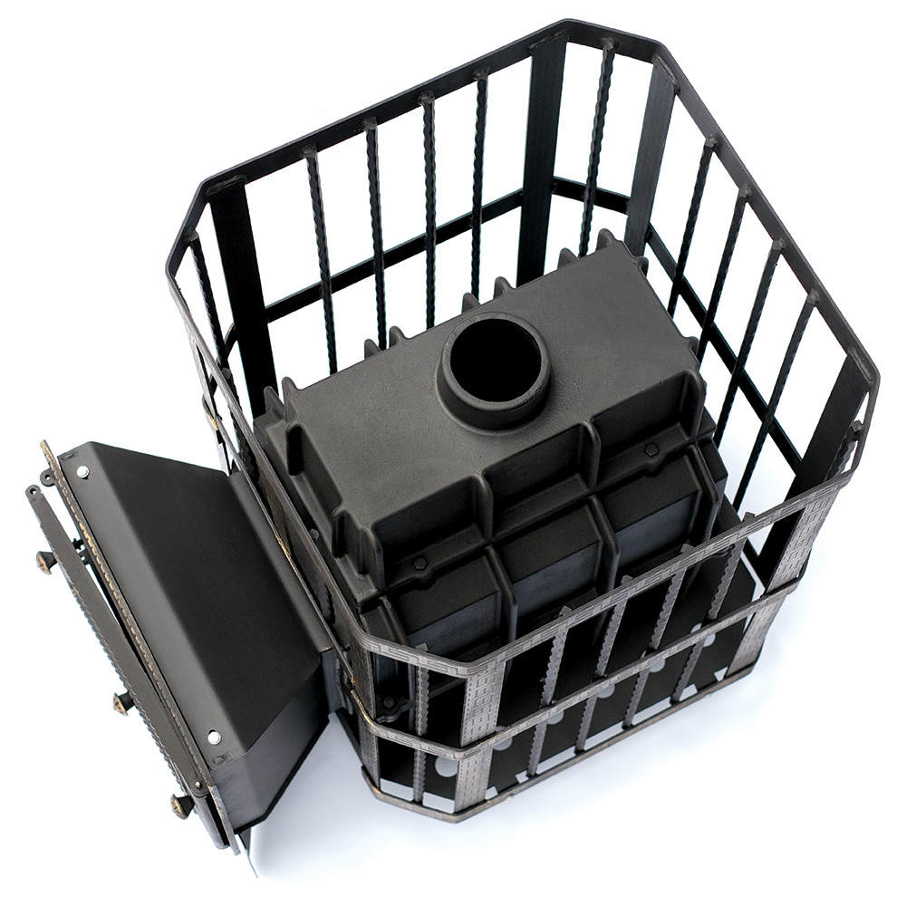 картинка Печь банная чугунная "СИБИРЬ-32"  от магазина RockWood