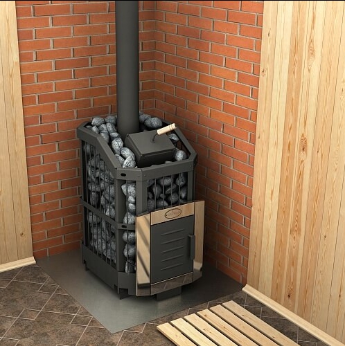 картинка Печь для бани Greivari Atmos Finka 15 8-16 м3 от магазина RockWood