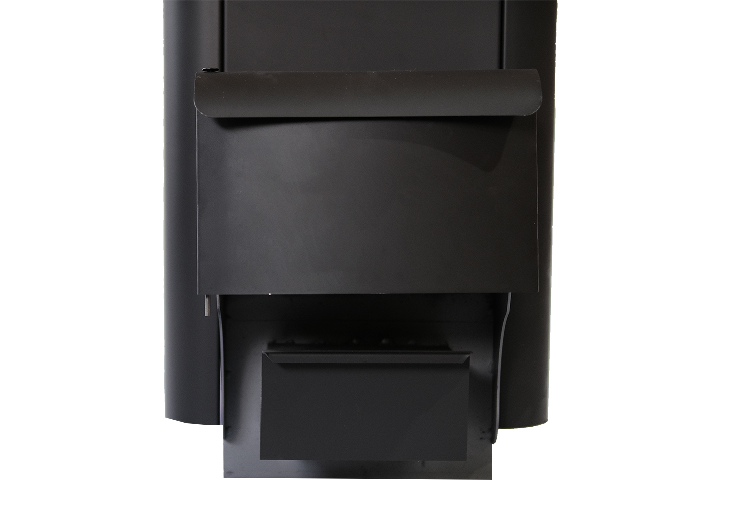 картинка Печь банная "СИБИРЬ"с выносной дверкой, со встроенным баком от магазина RockWood