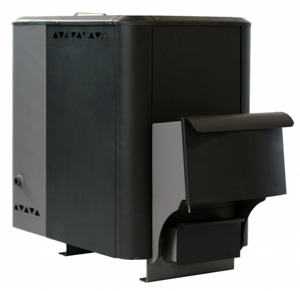 картинка Печь банная "СИБИРЬ"с выносной дверкой, со встроенным баком от магазина RockWood