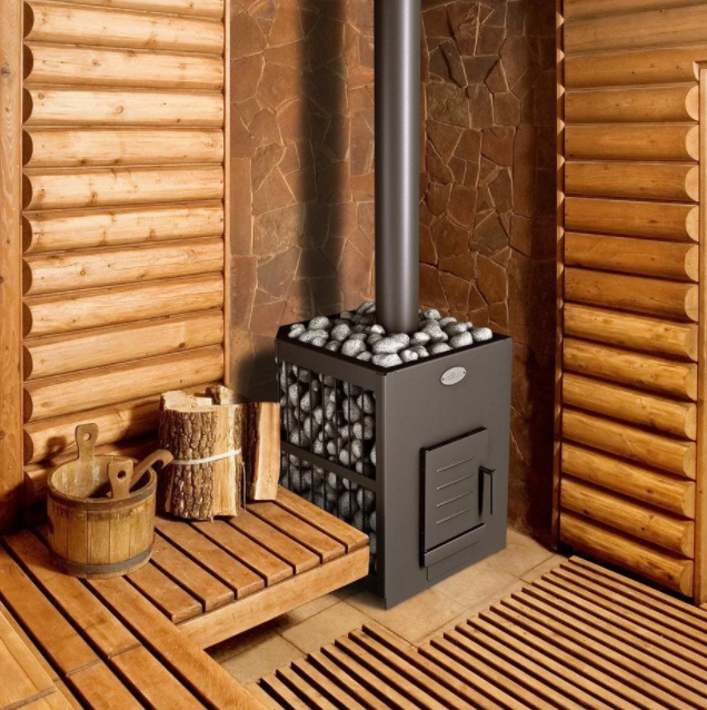 картинка Печь для бани Greivari Тальянка Финка 8-16 м3 от магазина RockWood